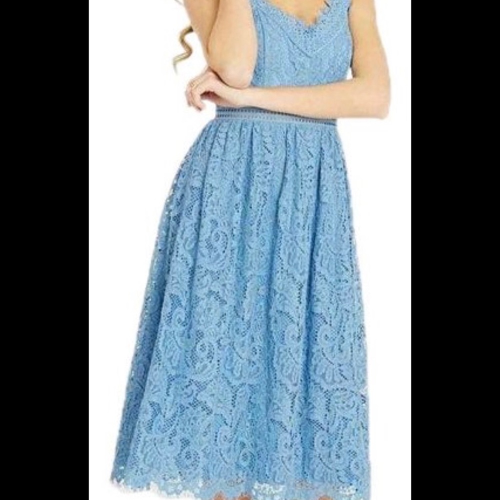 Blue / light blue dress - Small